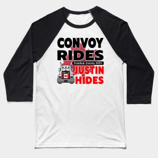 TRUCKERS FOR FREEDOM CONVOY  2022 TO OTTAWA CANADA Baseball T-Shirt